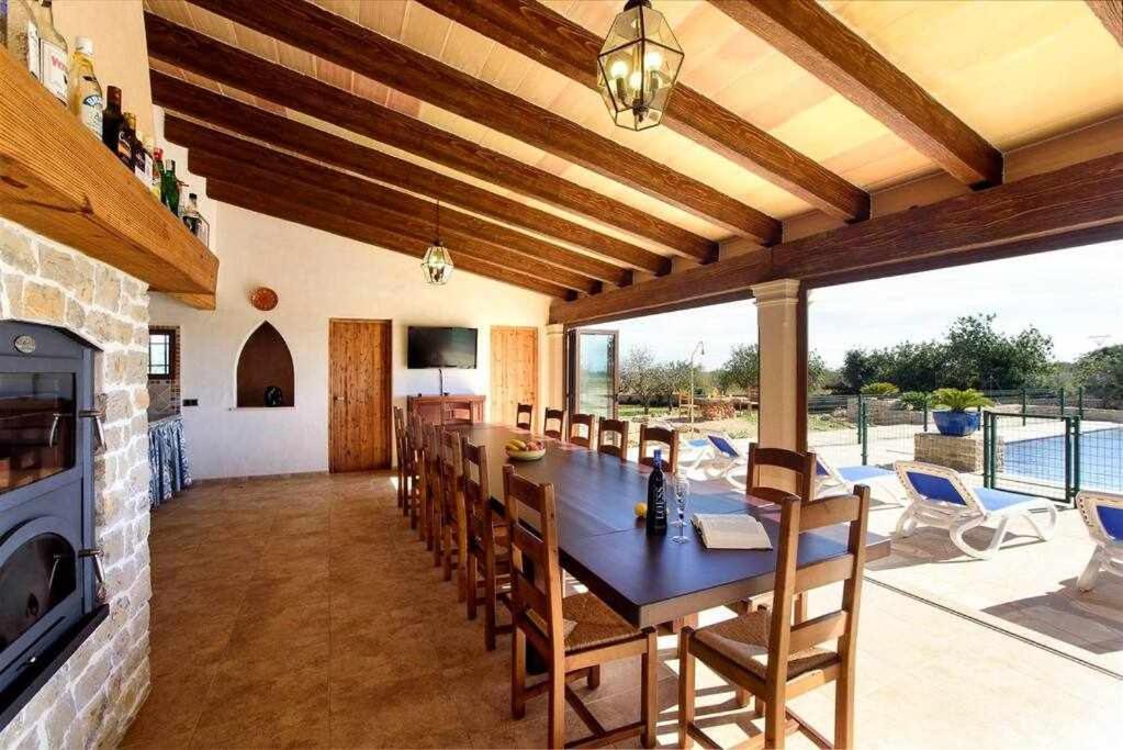Chalet Sa Pletassa 8 Pax Wifi Piscina Jardin Bbq S'Horta