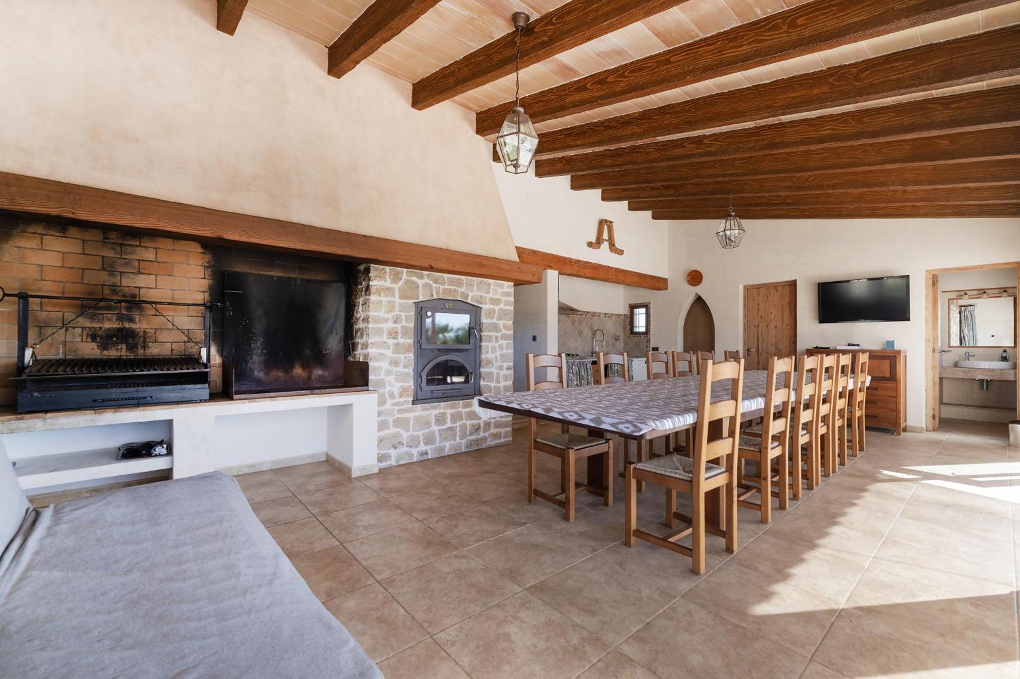 Sa Pletassa 8 Pax Wifi Piscina Jardin Bbq Chalet